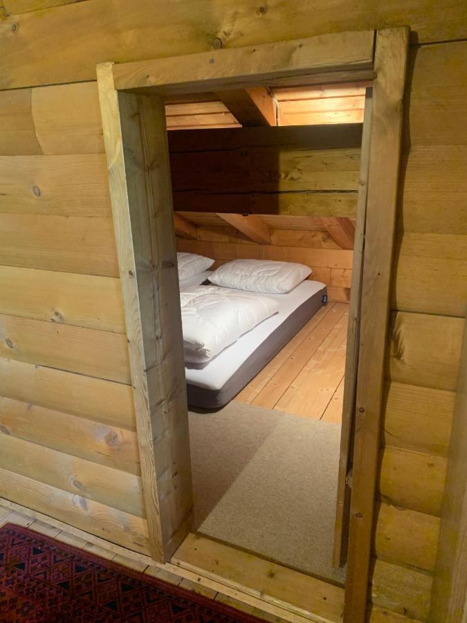 Ferienwohnungen Im Blockhaus Metzler Schwarzenberg im Bregenzerwald Exterior foto
